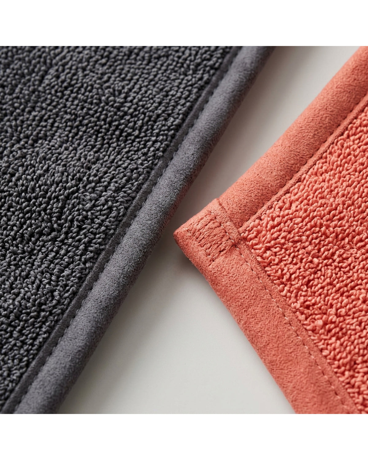 Negoods Twisted-Loop Car Drying Towel Set of 2 60 x 40 cm 800 GSM - Detail view